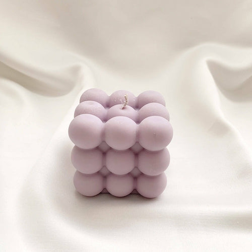 Bubble Cube Candle